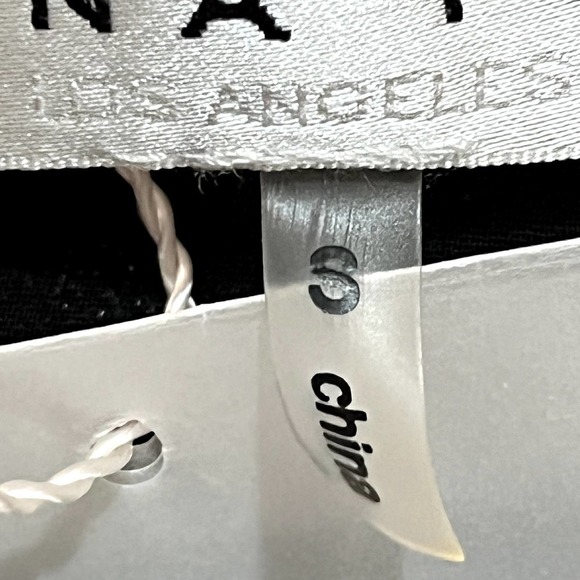 TRINA TURK Silk-Blend Champagne Shimmer Striped Tie-Front Halter Top NWT Small - Picture 14 of 16